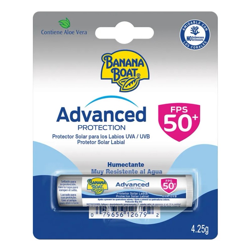 Banana Boat Advanced Protection Labial 50+ Fps 4.25g