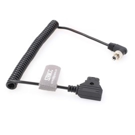 SZRMCC D-Tap to Right Angle DC 5.5x2.1mm with Lock 12V Power Cable for Video Devices Pix-E5 Pix-E5H Pix-E7 Monitor