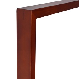 Ambiance Gallery Wood 1.5 Deep Picture Frames - 8x10" Walnut Wood Frame, Shatter-Resistant Acrylic Glazing & MDF Backing, Horizontal or Vertical Wall Wall Display