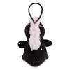 Nici 42739 Unicorn Carbon Flash Pendant 8 cm Black