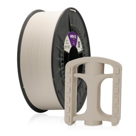 WINKLE ASA Natural Filament 3D Printer Filament 1.75mm 250g Natural ASA Compatible with Most 3D Printers Dimensional Accuracy Heavy Duty 250g Spool