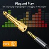 Tomswa 6.35mm to 3.5 mm Adapter,3.5mm Stereo Headphone Adapters for