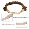 STHEJFB Braid Headband 2 Strands Messy Classic Chunky Plaited Wide