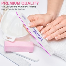 12pcs Nail Files, Professional Nail File 240/240 for Natural Nails or Thick Nail File, Nail Files Washable and Reusable, Double-Sided Grit Emery Board Manicure Tools For Nail Grooming and Styling(Rhombus)