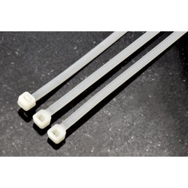 SE 12” White Cable Ties with 50-lb. Tensile Strength (100 Count) - CT1248N