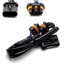 iJDMTOY 20-Inch APTIV Metri-Pack 150 Series 4-Way TMP Male/Female Plug Y-Splitter Connectors (2413431) Compatible with Polaris RZR