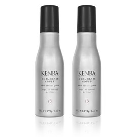 Kenra Curl Glaze Mousse 13 | Curl Control Glaze | Provides Frizz Control & Humidity Resistance | All Hair Types | 6.75 oz (2-Pack)
