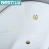BESTILL Tip-Toe Bathtub Drain Bath Tub Trim Set Conversion Kit