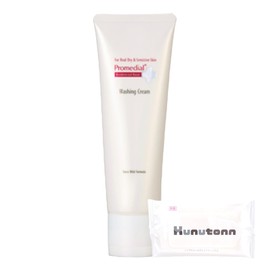 Promedial Washing Cream 4.2 oz (120 g) + H Wet Sheet with Kunutonn Original Logo