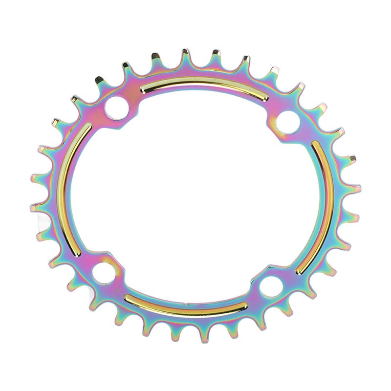 Mountain Bike Chainring Aluminium Alloy 32T Single Speed Oval Bike