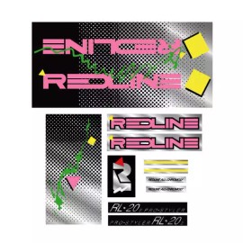PRO 1987 Redline -  RL20II Pro Styler - Decal set