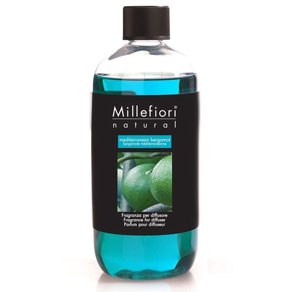 Millefiori Refill Bottle, Blue, 500 ml