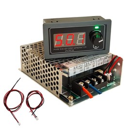 Signal Generator, 1Hz-150KHz Adjustable PWM Duty Cycle Module 30A 360W PWM Pulse Generator Driver Module with LCD Display