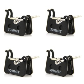 SOMMET Fahrrad Scheibenbremsbeläge für Shimano XTR M975 M966 M965/XT M775 M776 M765/SLX M665/Deore M596 M595 M545 M535 M505/LX M585/Hone M601/SAINT M800/BR-R505 S501 S500 T665 T605