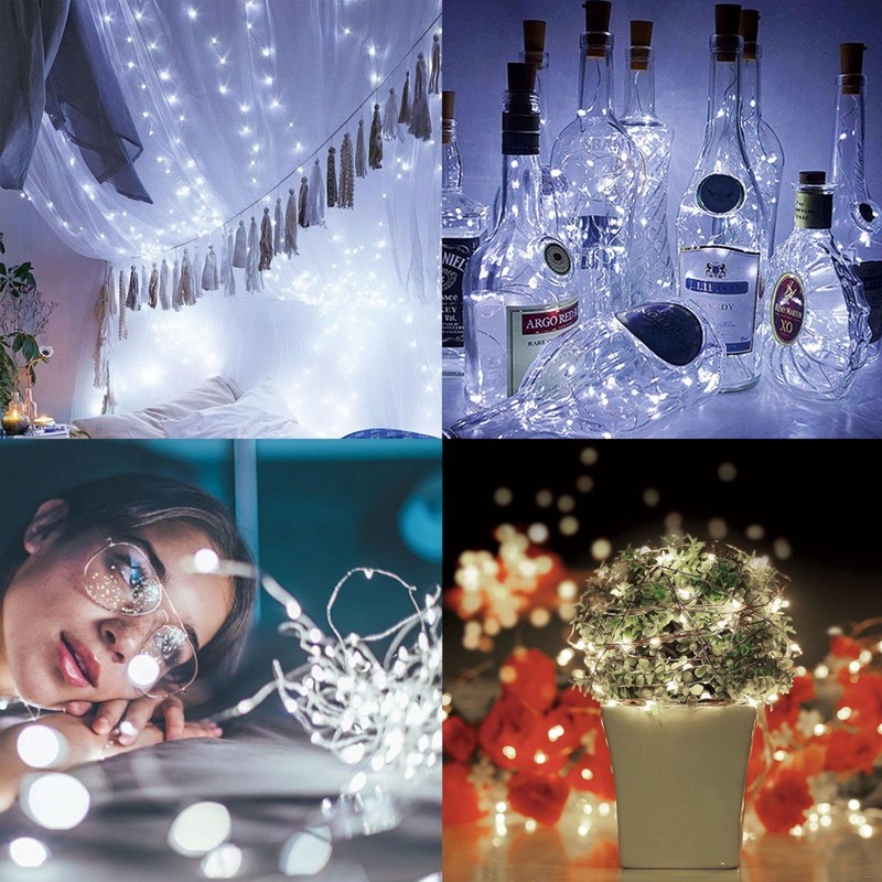 JUSTPRO 12 Pack Fairy Lights Battery Operated String Lights -