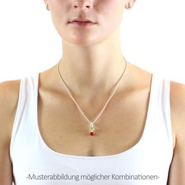 Heartbreaker female Pendant Silver Froggy LD FG 34 GR