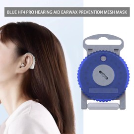 ECSiNG Earwax Filter Compatible with Siemens W-Best Rexton Hearing Aid Protection HF4 Pro Earwax Guard Waterproof Cover Hearing Assistance Accessories Blue