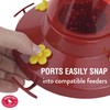 Perky Pet 202FB 9 Piece Yellow Hummingbird Feeder Replacement Flowers