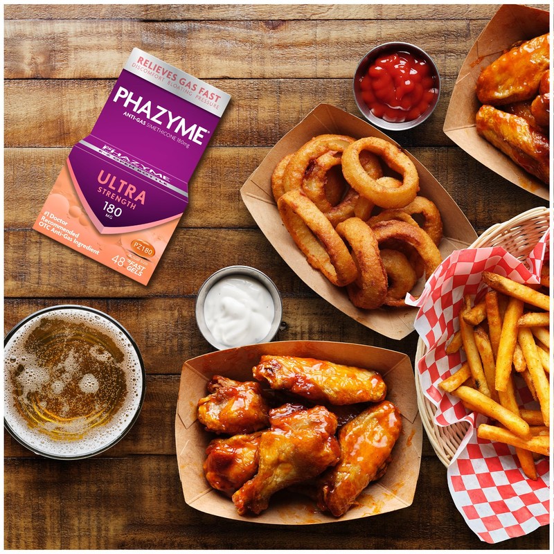 Phazyme Gas Relief, Ultra Strength Gas and Bloating Relief for