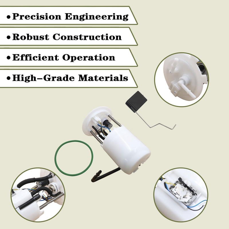Priprilod Electric Fuel Pump Module Assembly with Pressure Sensor Compatible