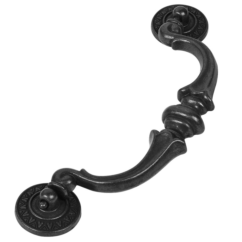 Supkiir 6 Pack Drawer Pulls Handles, 5.5" Hole Center Vintage