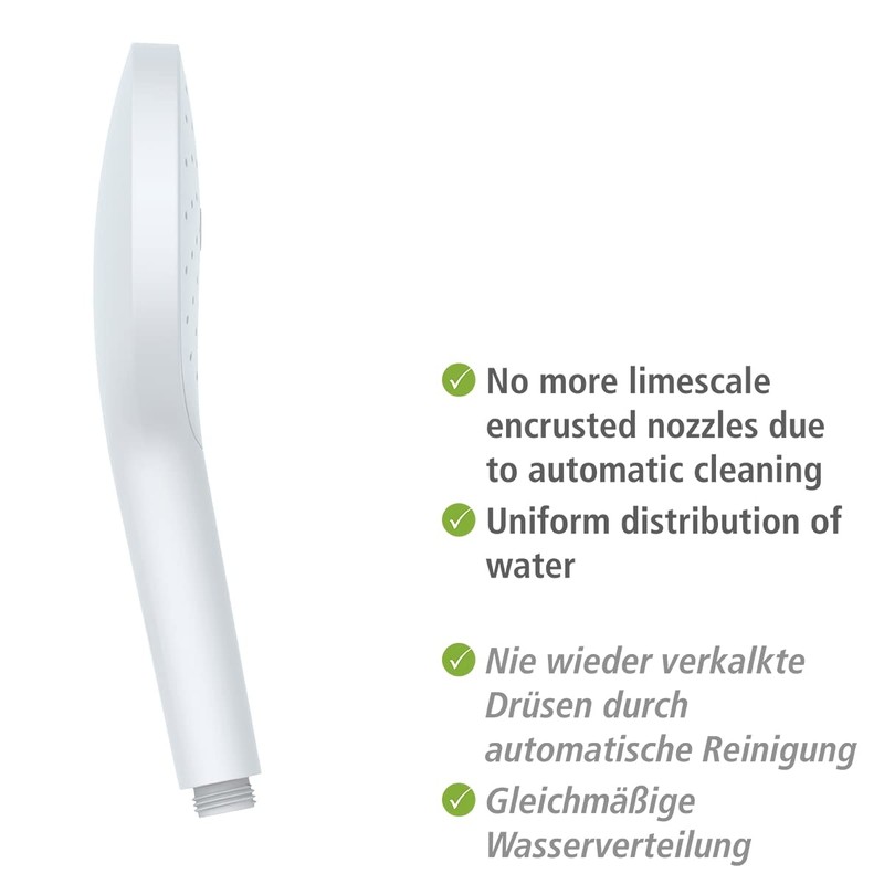 Wenko Wenko Shower Head Automatic Cleaning Shower Head Anti-Limescale with