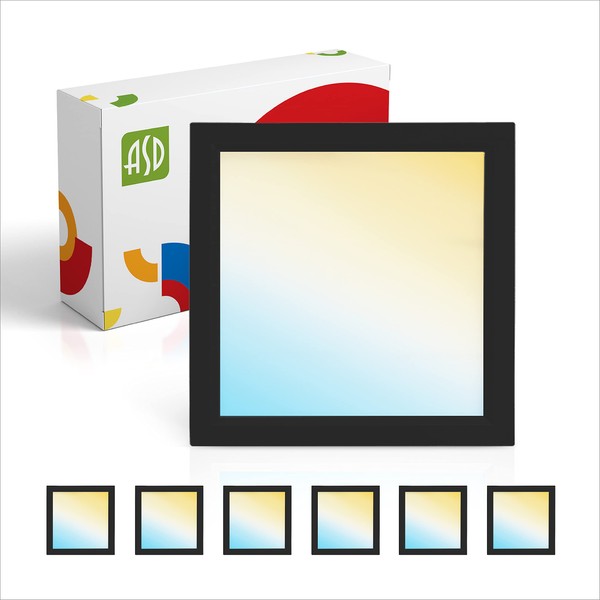 ASD 6 Pack 5 Inch Square LED Flush Mount Ceiling