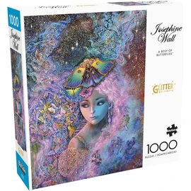 Buffalo Games - JoWall - A Bevy of Butterflies - 1000 Piece Jigsaw Puzzle for Adults -Challenging Puzzle Perfect for Game Nights - Finished Size is 26.75 x 19.75