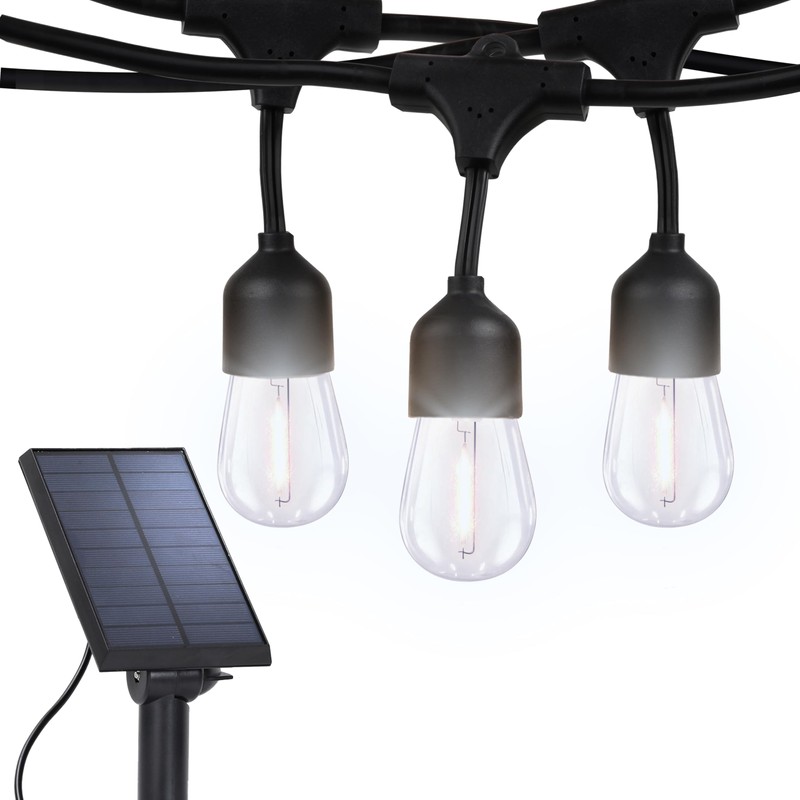 Brightech Ambience Pro 27 Ft Solar Powered String Lights -