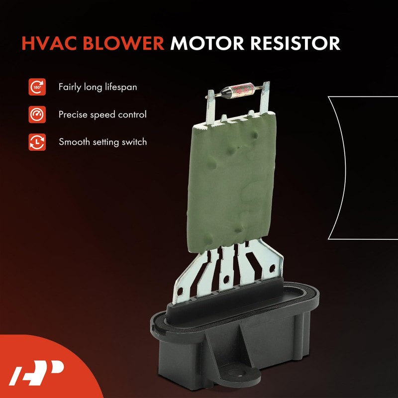 A-Premium HVAC Blower Motor Resistor with Wire Harness Kit Compatible