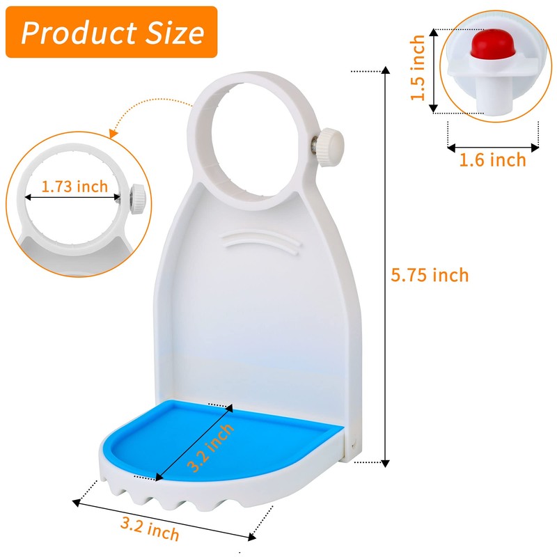 2 Pack Laundry Detergent Cup Holder Fabric Softener Drip Cup
