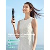 Aecooly Slim Portable Fan with Mirror, Thin Handheld Fan, USB