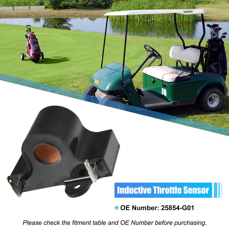 X AUTOHAUX Golf Cart Inductive Throttle Sensor for EZGO TXT