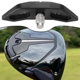 The Lord of the Tools 1PC Golf Club Driver Weights Screw 11g Aluminum Alloy Fairway Head Screw Compatible with Titleist TSR1 TSR2 TSR4 Driver 40.5x12.4mm for Golf Training and Competition Black