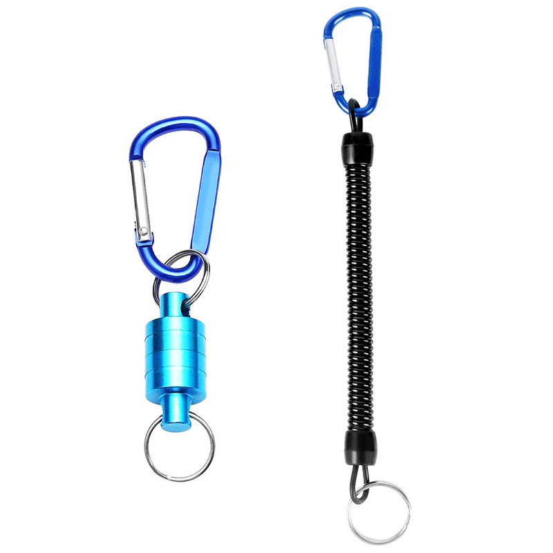 3pcs Fly Fishing Magnetic Net Release Holder Fishing Lanyard Magnetic