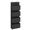 SONGMICS Over-Door Storage Organiser, Hanging Storage with 4 Compartments, Wardrobe