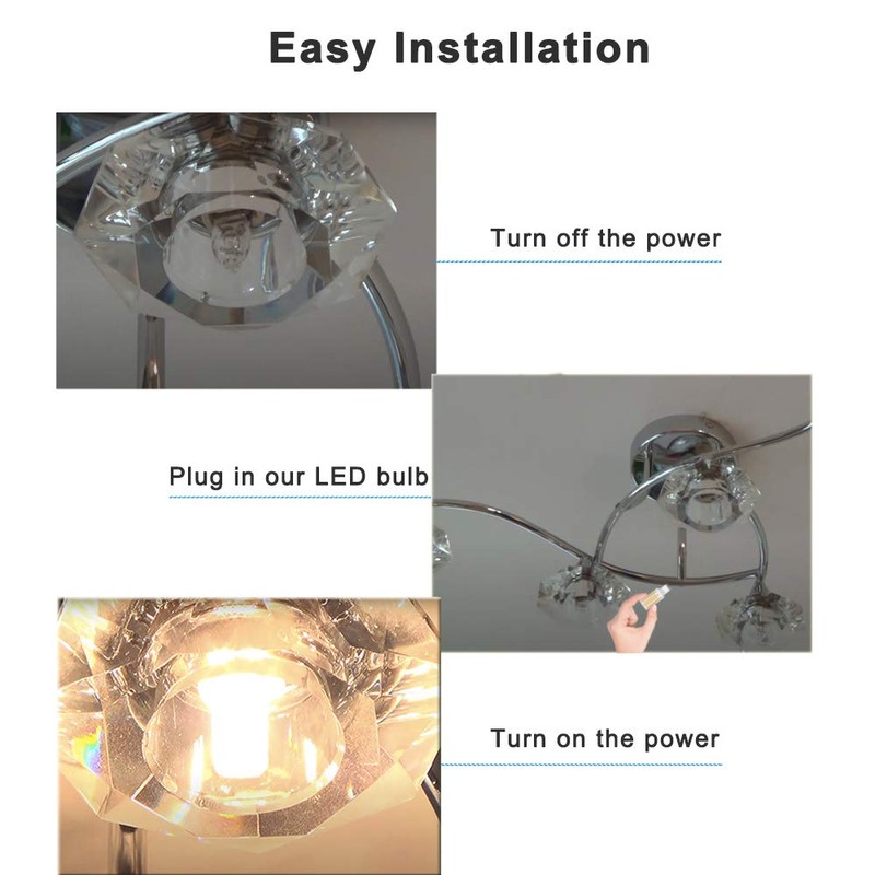 Makergroup Dimmable G9 LED Light Bulb 35 Watt Equivalent G9