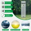 Rain Gauge Outdoor Rain Gauge Accurate to 0.01 Inches with