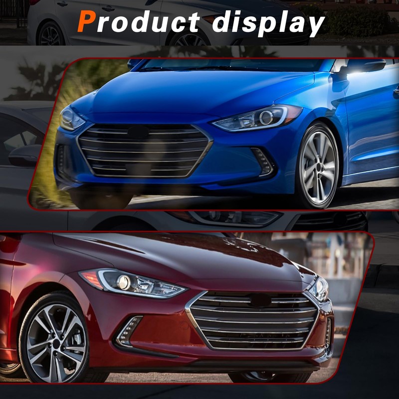 TODO Headlight Assembly Compatible with 2017 2018 Elantra | Left