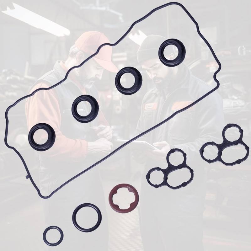 Satiooog VS50825R Valve Cover Gasket Set, Toyota/Lexus 2.5L 2.7L