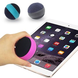 Awesome Screen Cleaning Ball, Dual Action Microfiber Cloth, for Touch Screen Smart Phones/Tablets/Laptops, Pack of 3