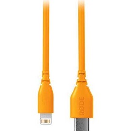 Rode SC21-Orange 30cm USB-C to Lightning Cable in Orange