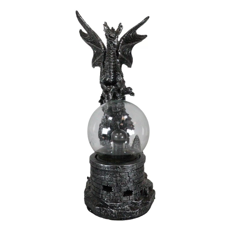 Wizards Dungeons and Dragons Saurian Dragon Electric Plasma Ball Lamp