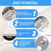 4 Pack Dishwasher Mounting Bracket,Metal Replacement for WP8269145, WP8269145VP, AP3039168,