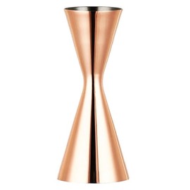 Measuring Cup with Scale Double Head Measuring Cup Ounce Cup Cocktail Measuring Cup Wine Chopping Cup Integrated Stainless Steel Measuring Cup Silver (Rose Gold, 30/45ml)