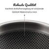 GSW Inoxxa Black Sauté Pan, Small Stainless Steel Pan, Coated