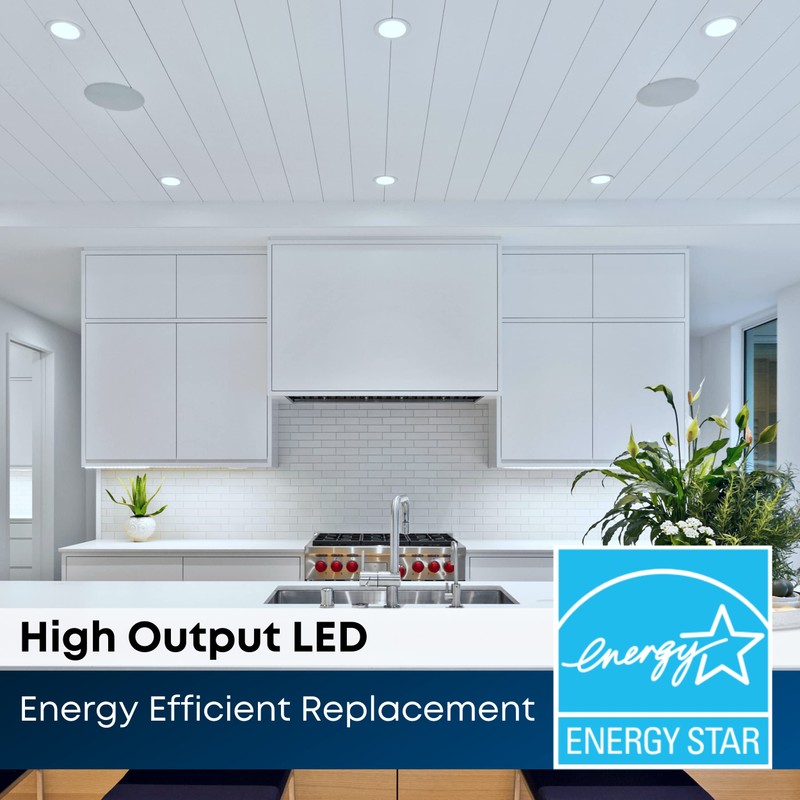 Feit Electric LED 4 Inch Recessed Lights Retrofit with E26