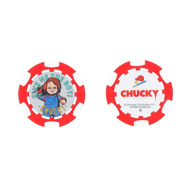 Marushin Golf Marker Chucky Creepy Doll Beginner Character 4825000600