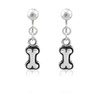 Sterling Silver Mini Bone Earrings Gifts for Dog Lovers