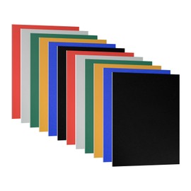 PATIKIL 7x5x1/32inch Anodized Aluminum Sheet Set, 12Pcs Metal Rectangle Aluminum Plate 0.8mm Thick Engraving Blanks for Laser Engraving DIY Decorative Crafting Home Decoration, Colored